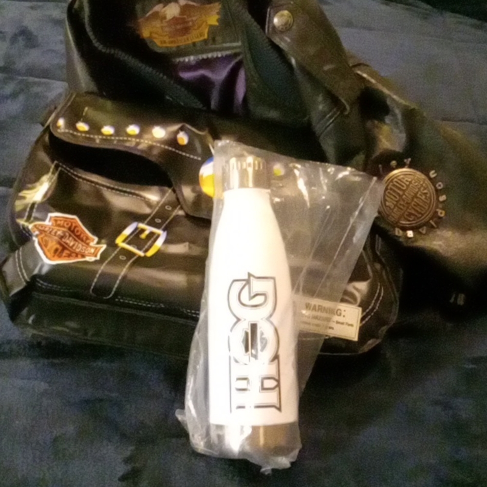 Stainless steel, HOG, water bottle (Harley Davidson)